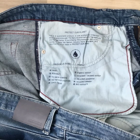 MAC JEANS  Arne Pipe. MADE in MILAN Size 38X34 . Excellent Condition! Rare find - Picture 9 of 14